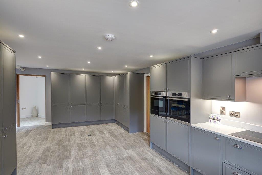 Open-plan accessible kitchen and living space